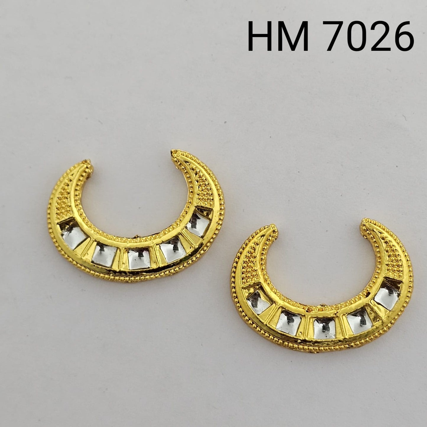 Meenakari kundan 10 pcs HM.7026