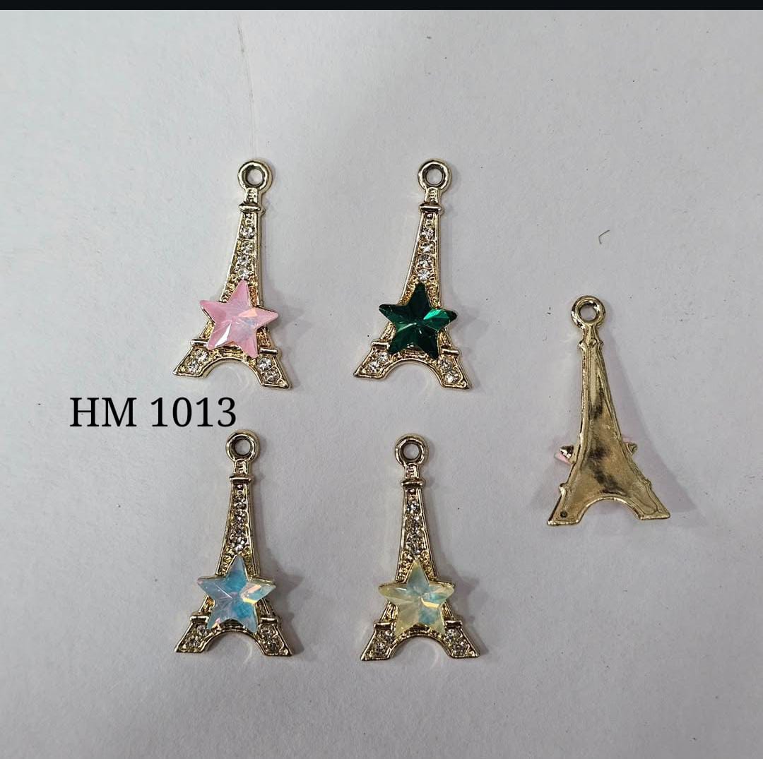 DIAMOND CHARMS 50 PCS MIX ( HM 1013 )
