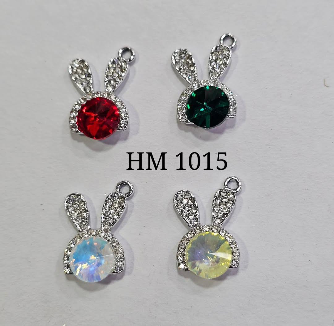 DIAMOND CHARMS 50 PCS MIX ( HM 1015 )