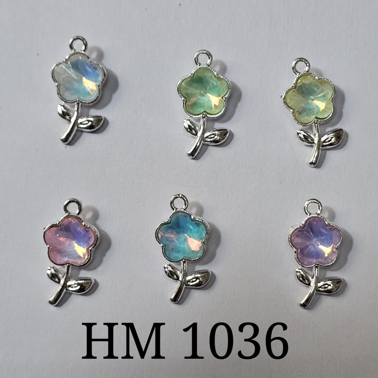 CHARMS SILVER 50 PCS MIX ( HM 1036 )