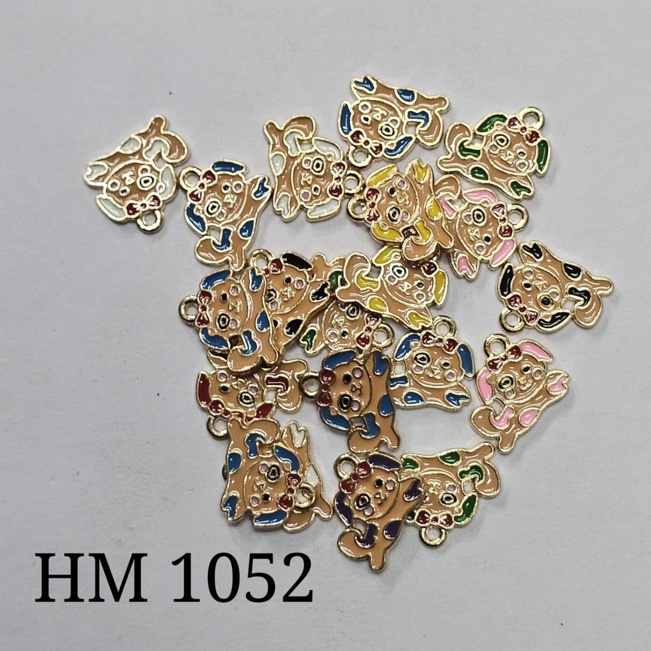 CHARMS 100 PCS MIX GOLD ( HM 1052 )