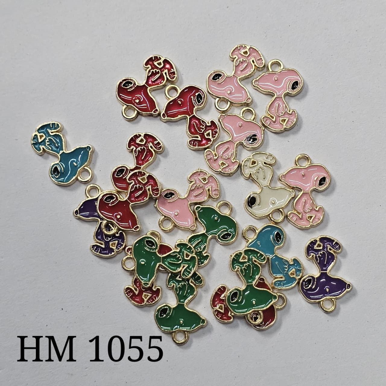 CHARMS 100 PCS MIX GOLD ( HM 1055 )
