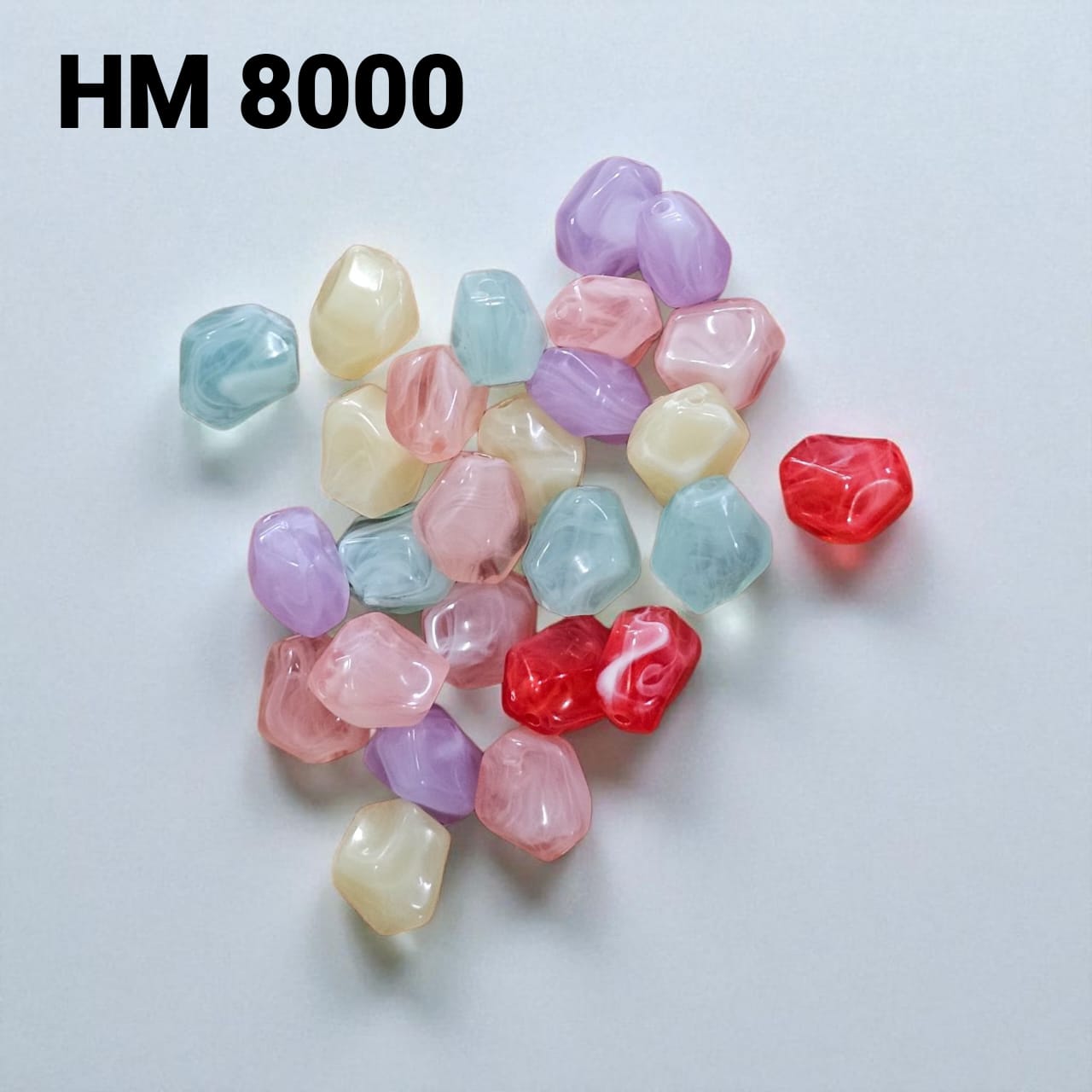 UV FANCY BEADS MIX COLORS HM 8000