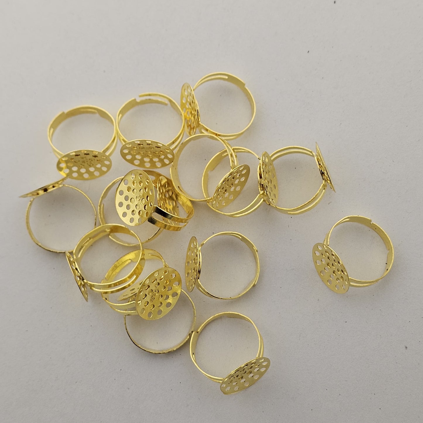 FINGER RING GOLD 100 PCS