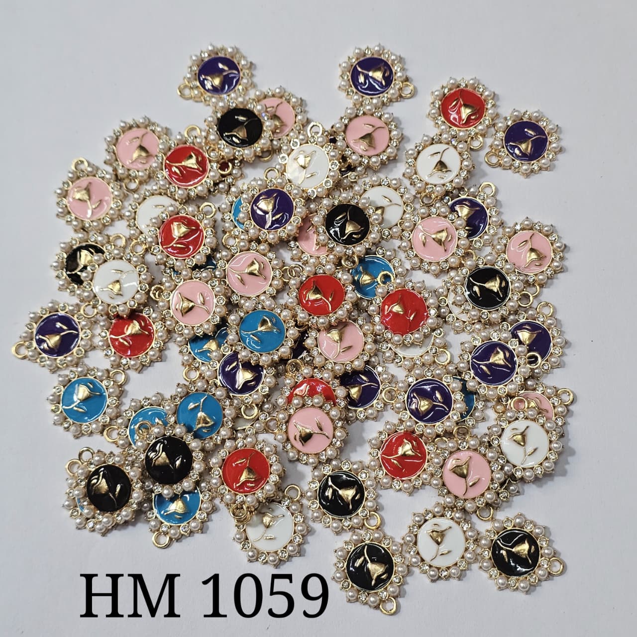 ROSE CHARMS 100 PCS MIX ( HM 1059 )