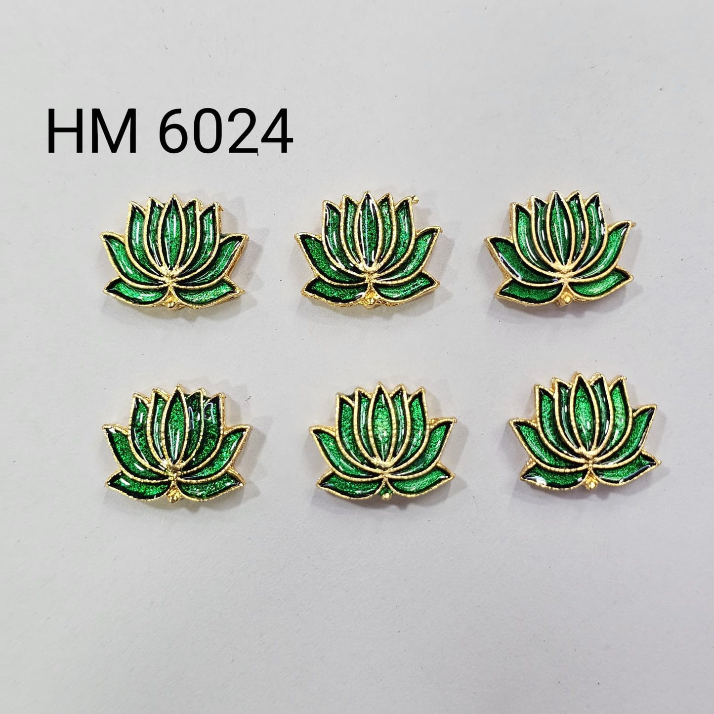 Lotus 10pcs dark green HM 6024