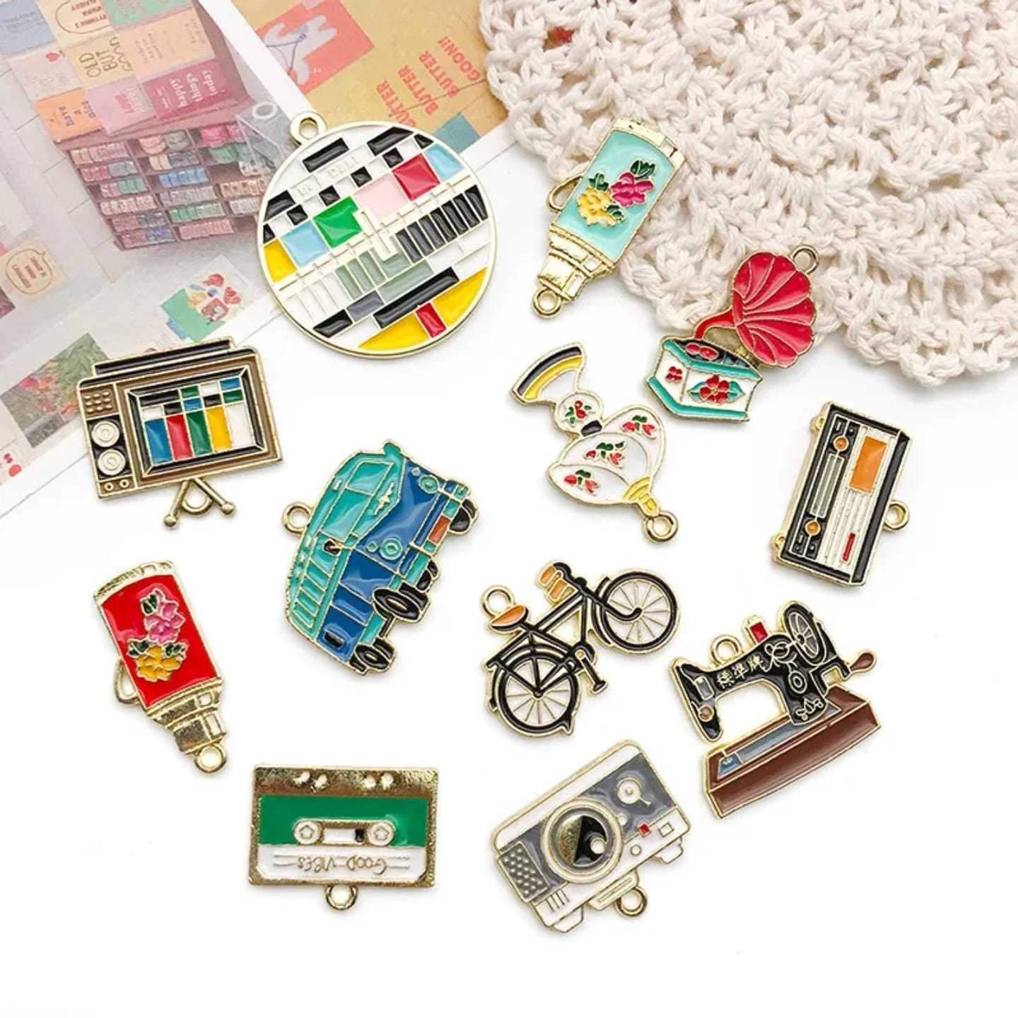 ENAMEL CHARMS