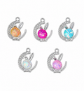 Bunny Moon Charm -10 Pcs Pack
