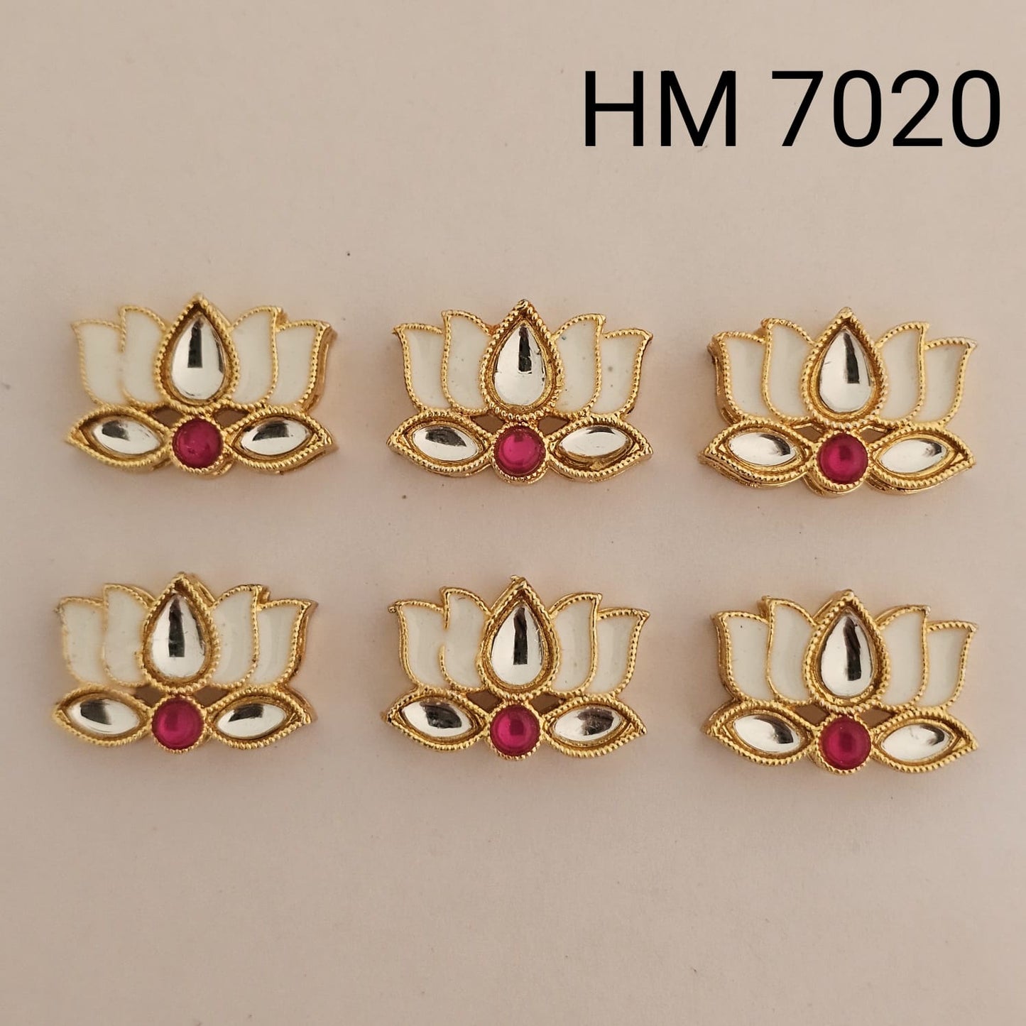 meenakari kundan 10 pcs HM.7020