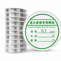 Silver Color Copper 3 mm Wire