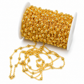 Gold Color Ganthan Chain - 50 Meter