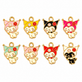 Colorful Cat Charms - 100 pcs