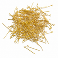 Gold Plated Eye Pins for Jewelry Making & Beading(100g PACK OF EYE PINS)