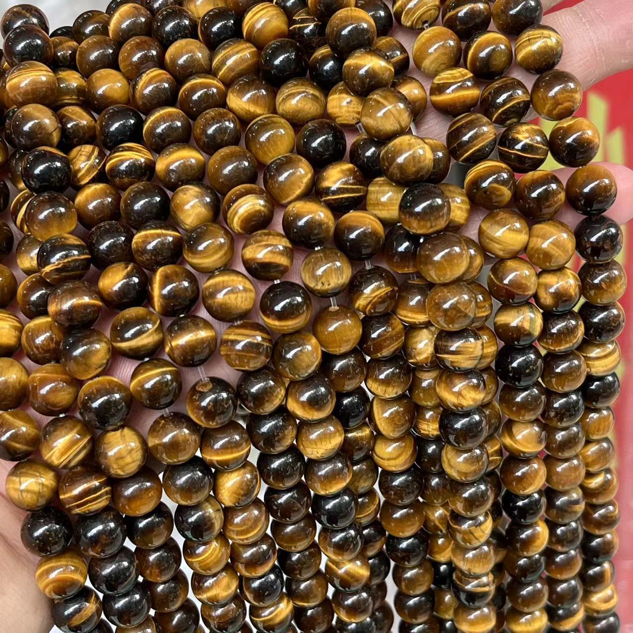 TIGER EYE ORIGINAL STONE BEADS