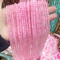 MULTICOLOUR NATURAL CRYSTAL BEADS (8 mm)