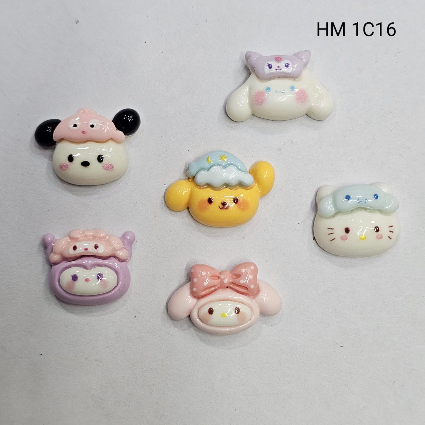 Cute UV Resin Cartoon Charms - HM 1C16