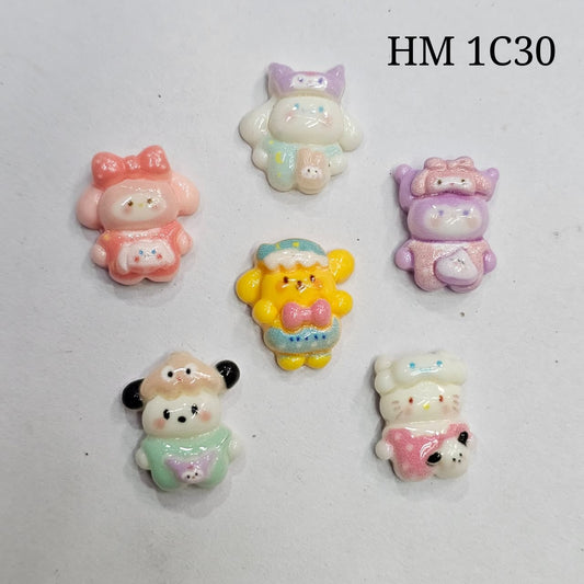 Cute UV Resin Cartoon Charms - HM 1C30
