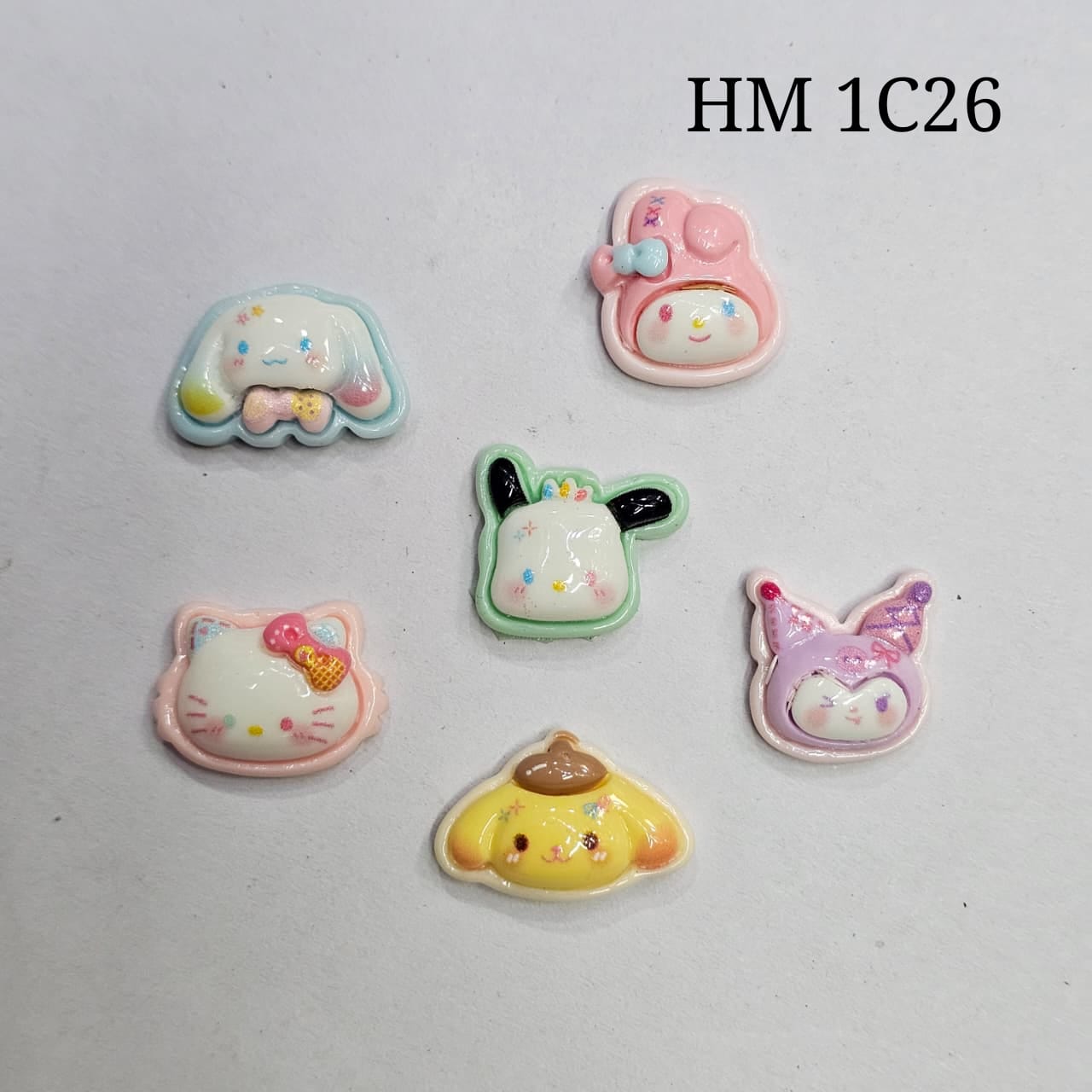 cute UV Resin Cartoon Charms - HM 1C26