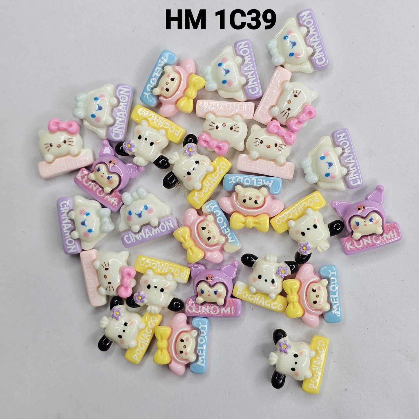 Cute UV Resin Cartoon Charms 100 PCS - HM 1C39