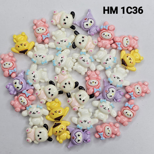 Cute UV Resin Cartoon Charms - HM 1C36