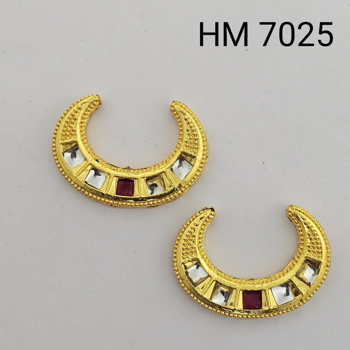 Meenakari kundan 10 pcs HM.7025