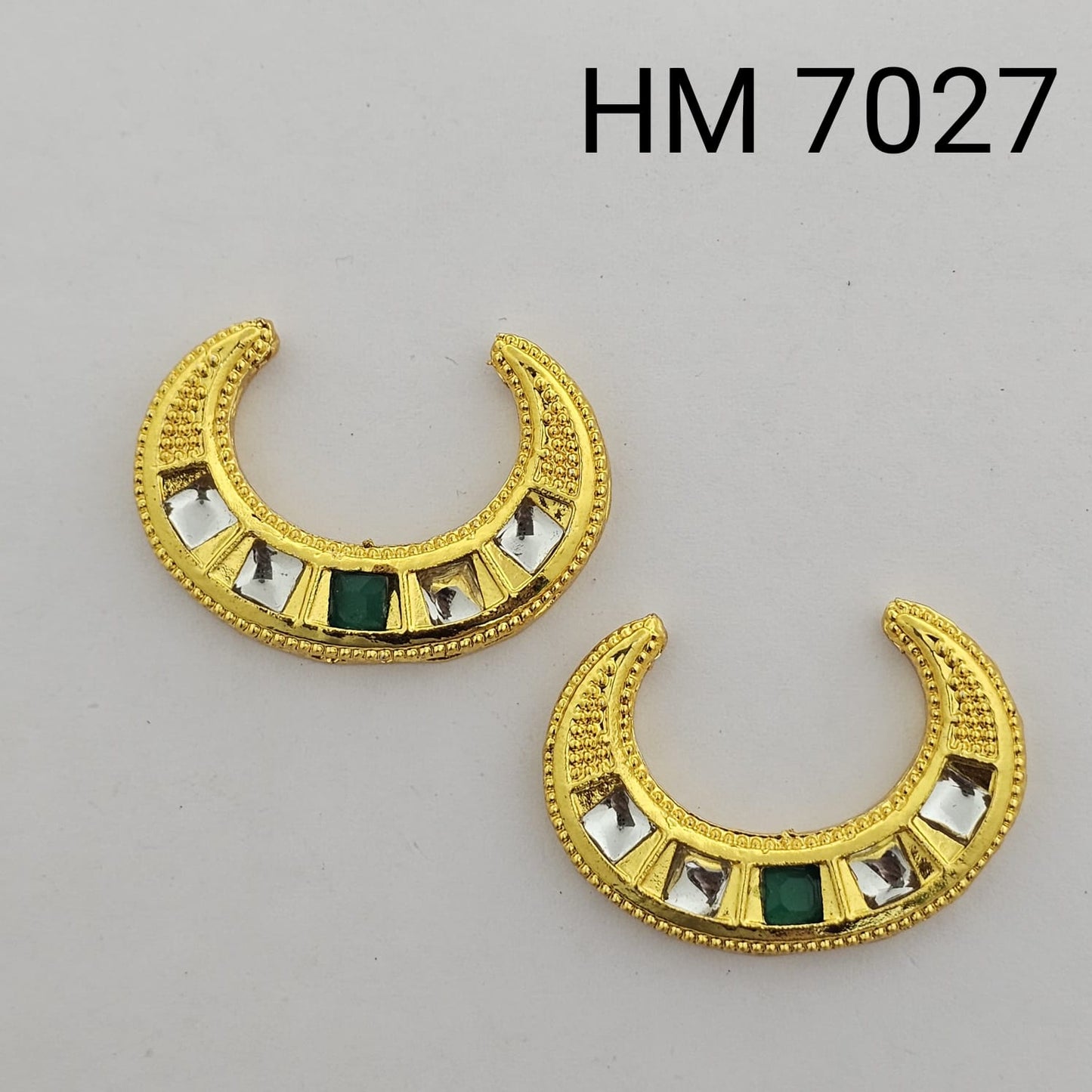 Meenakari kundan 10 pcs HM.7027