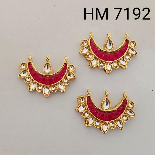 👉 Ethnic Meenakari Pearl Drop Pendant 10 pcs (HM 7192)