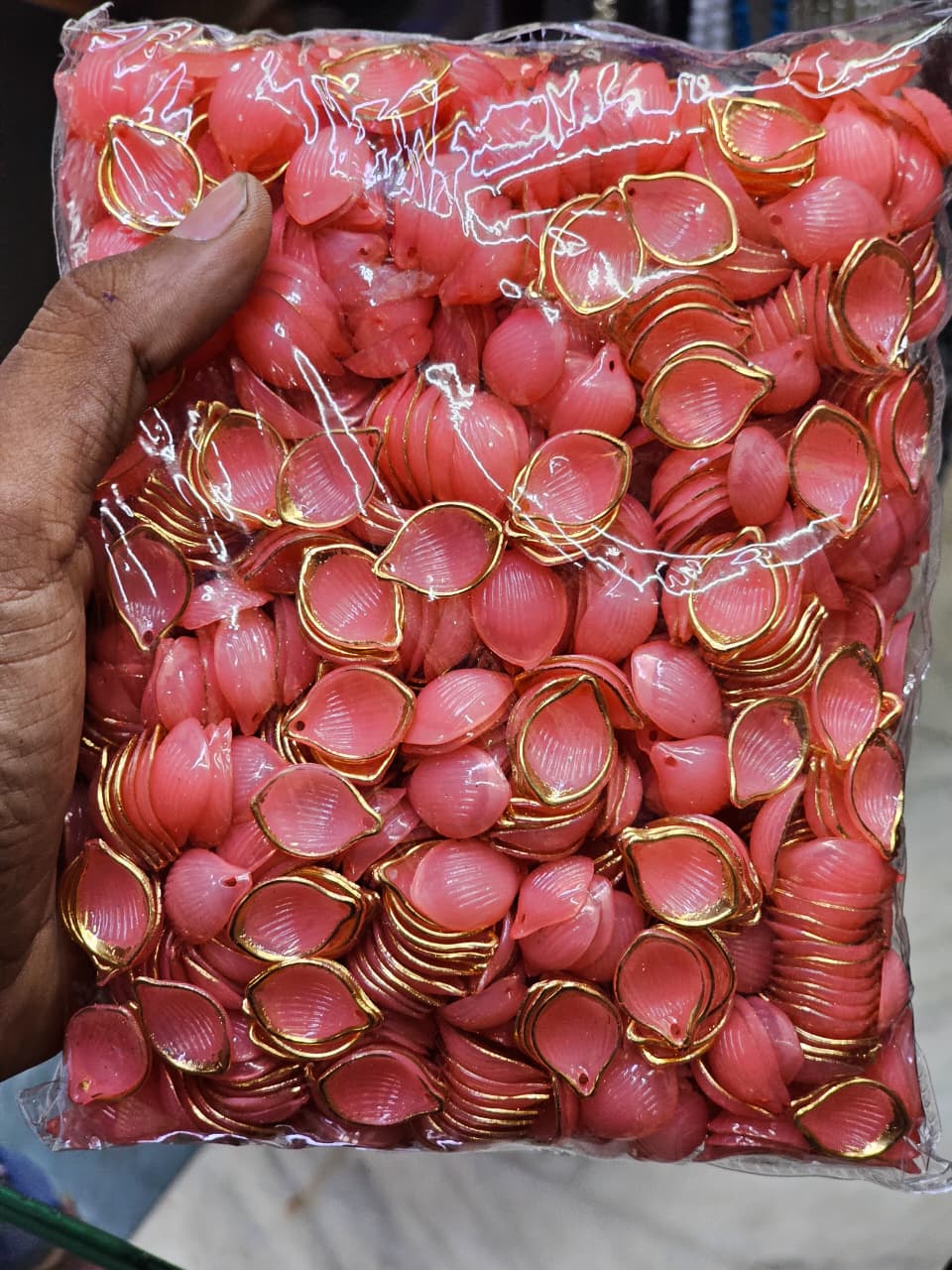 Peach Artificial Rose Petals – 500g Pack