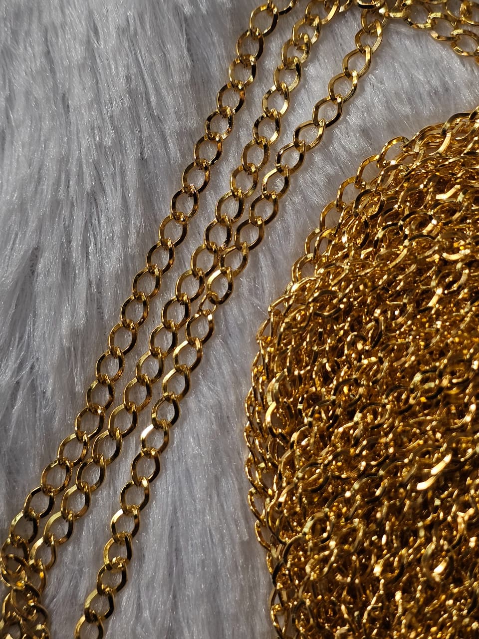 chains 32m loos gold ( 500 gm bag )