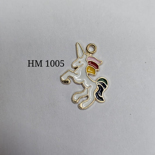 Unicorn charms ( 500 pcs ) HM 1005