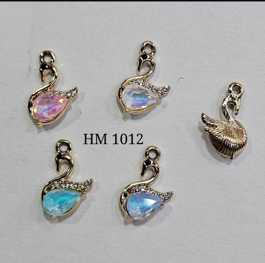 DIAMOND CHARMS 50 PCS MIX ( HM 1012 )