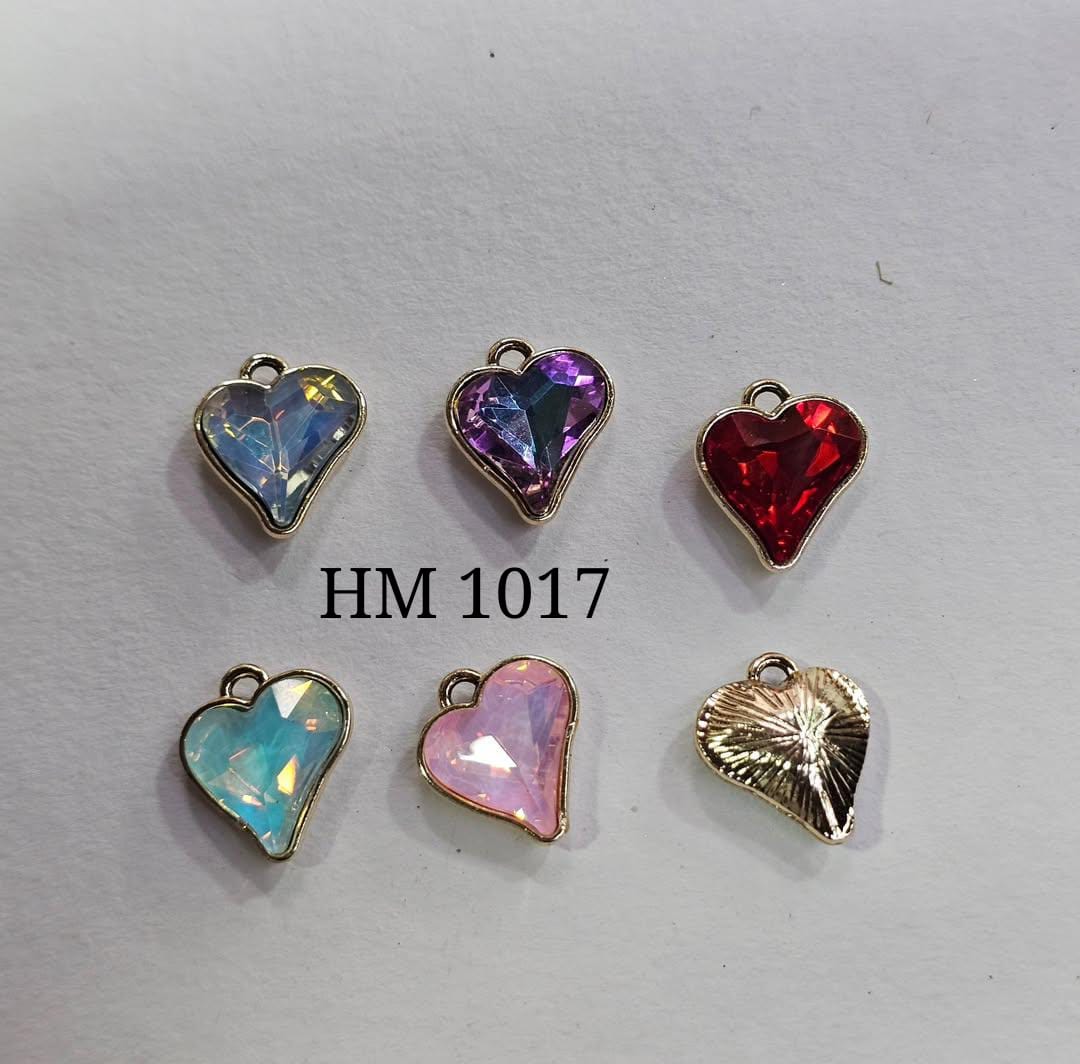 CHARMS HART 50 PCS MIX ( HM 1017 )