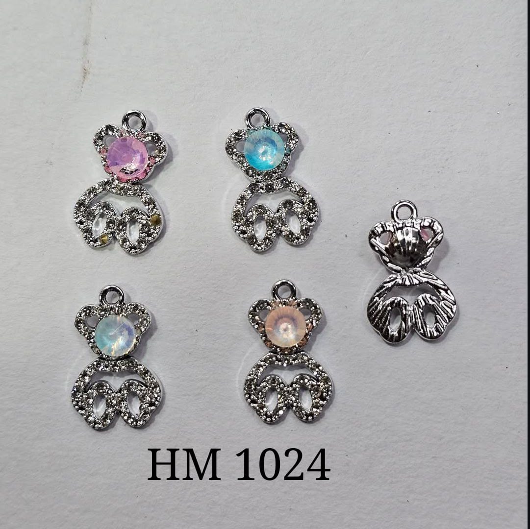 DIAMOND CHARMS 50 PCS MIX ( HM 1024 )