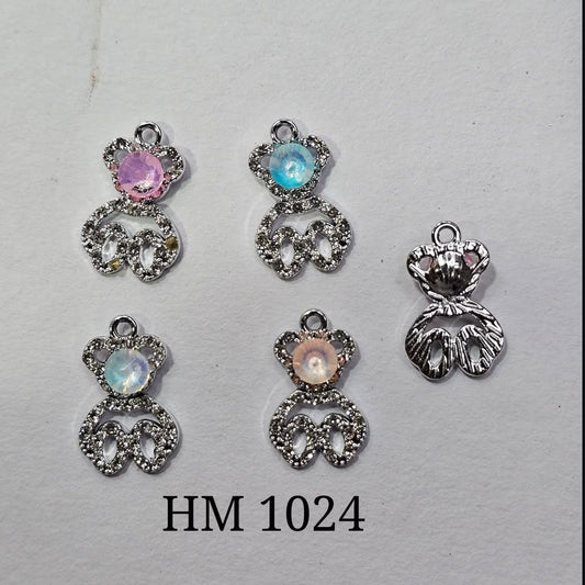 DIAMOND CHARMS 50 PCS MIX ( HM 1024 )
