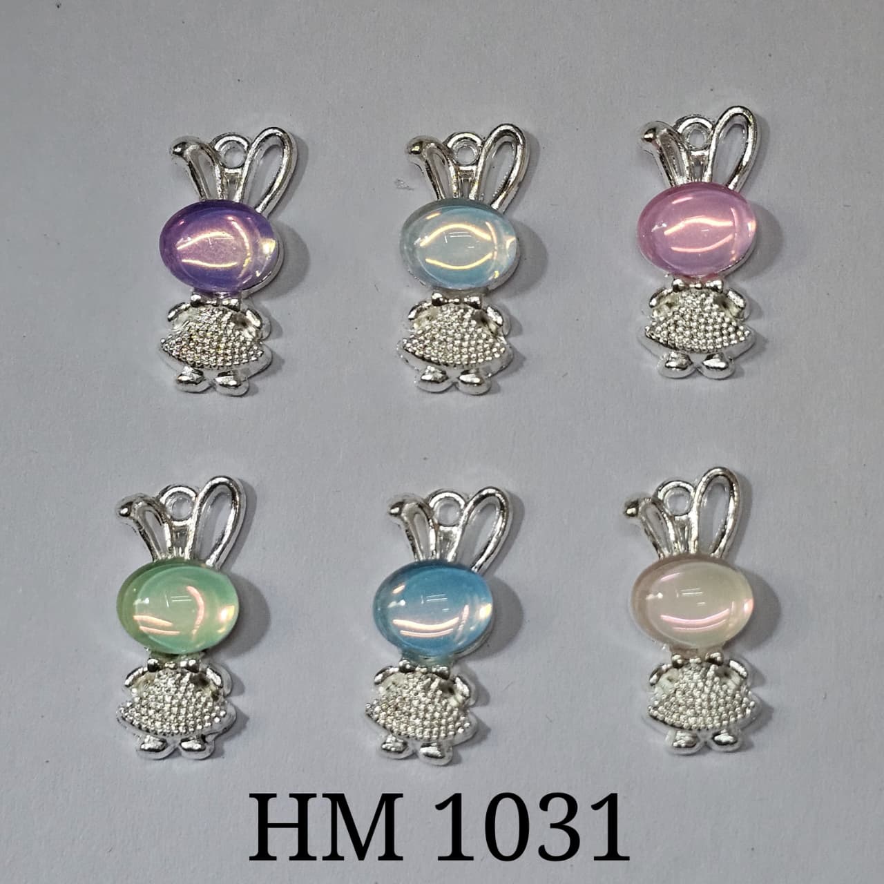 CHARMS 50 PCS MIX SILVER ( 1031 )