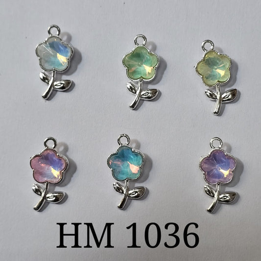CHARMS SILVER 50 PCS MIX ( HM 1036 )