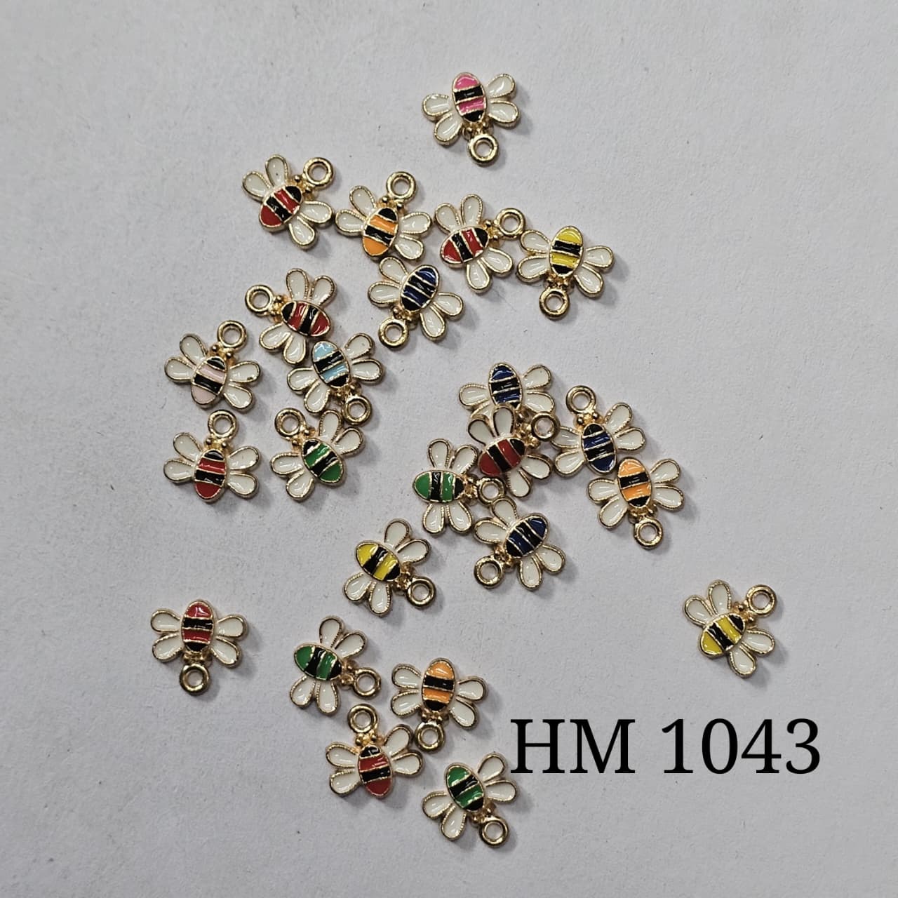 CHARMS 100 PCS MIX GOLD ( HM 1043 )