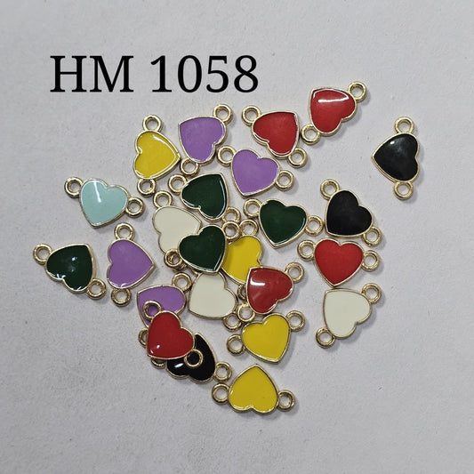 CHARMS 100 PCS MIX GOLD ( HM 1058 )