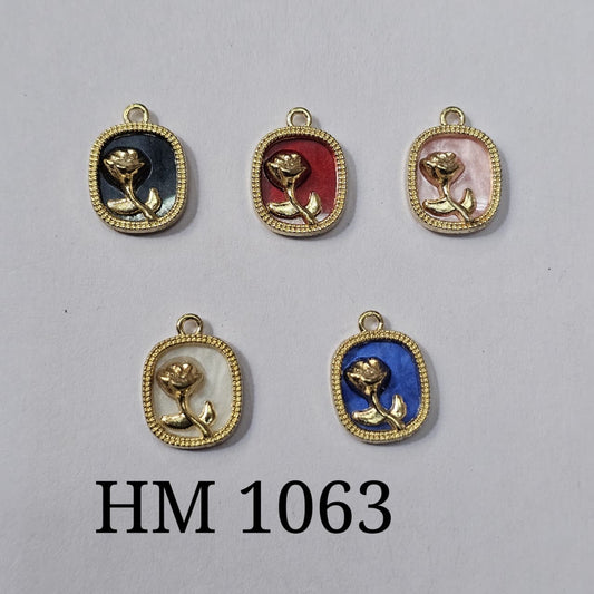 ROSE CHARMS 50 PCS MIX GOLD ( HM 1063 )