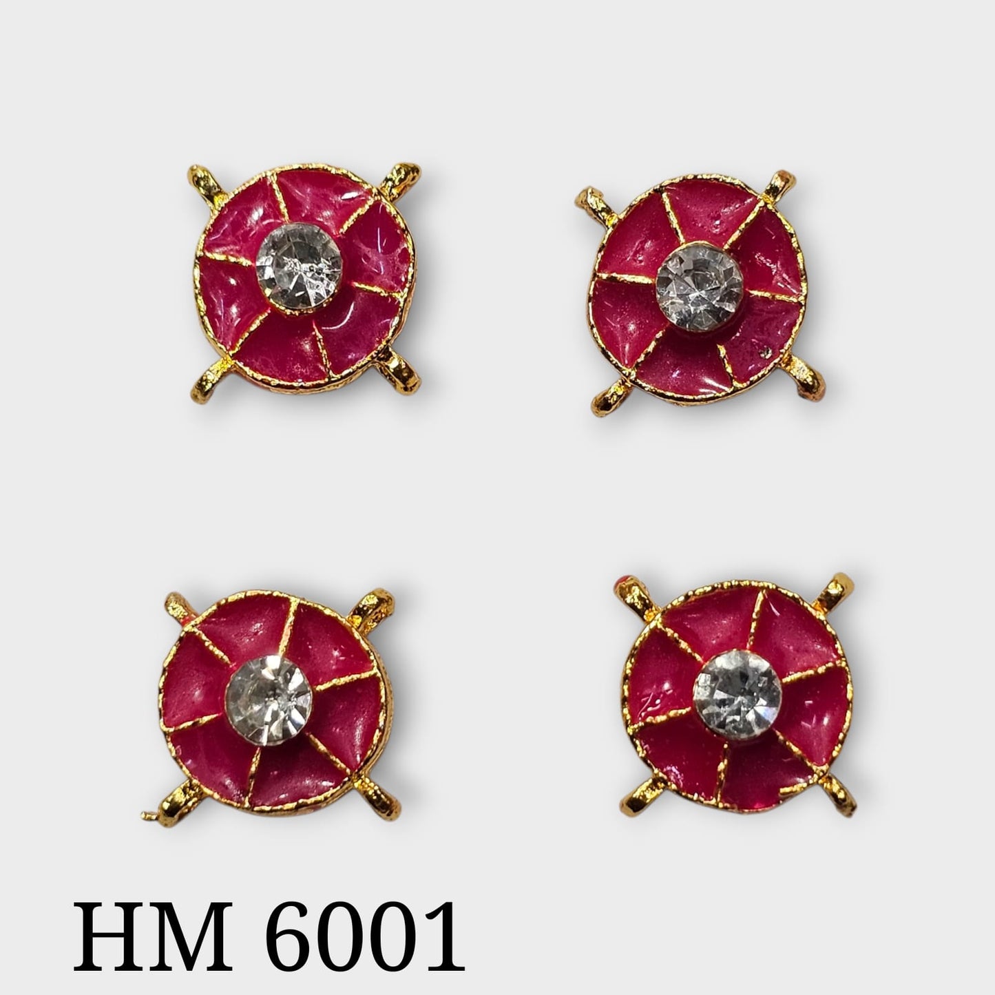 MEENAKARI PENDANT 12 PCS  ( HM 6001 )