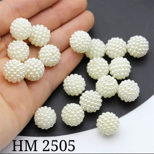 14 NO OPEN FRUIT{ ABS } BEADS 500 GM ( HM 2505 )