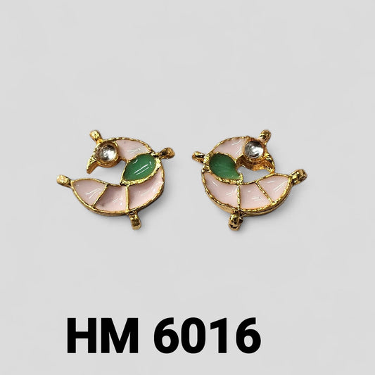 MEENAKAEI SWELLOW PENDANT 12 PCS [ 6 PAIRS ] HM 6016