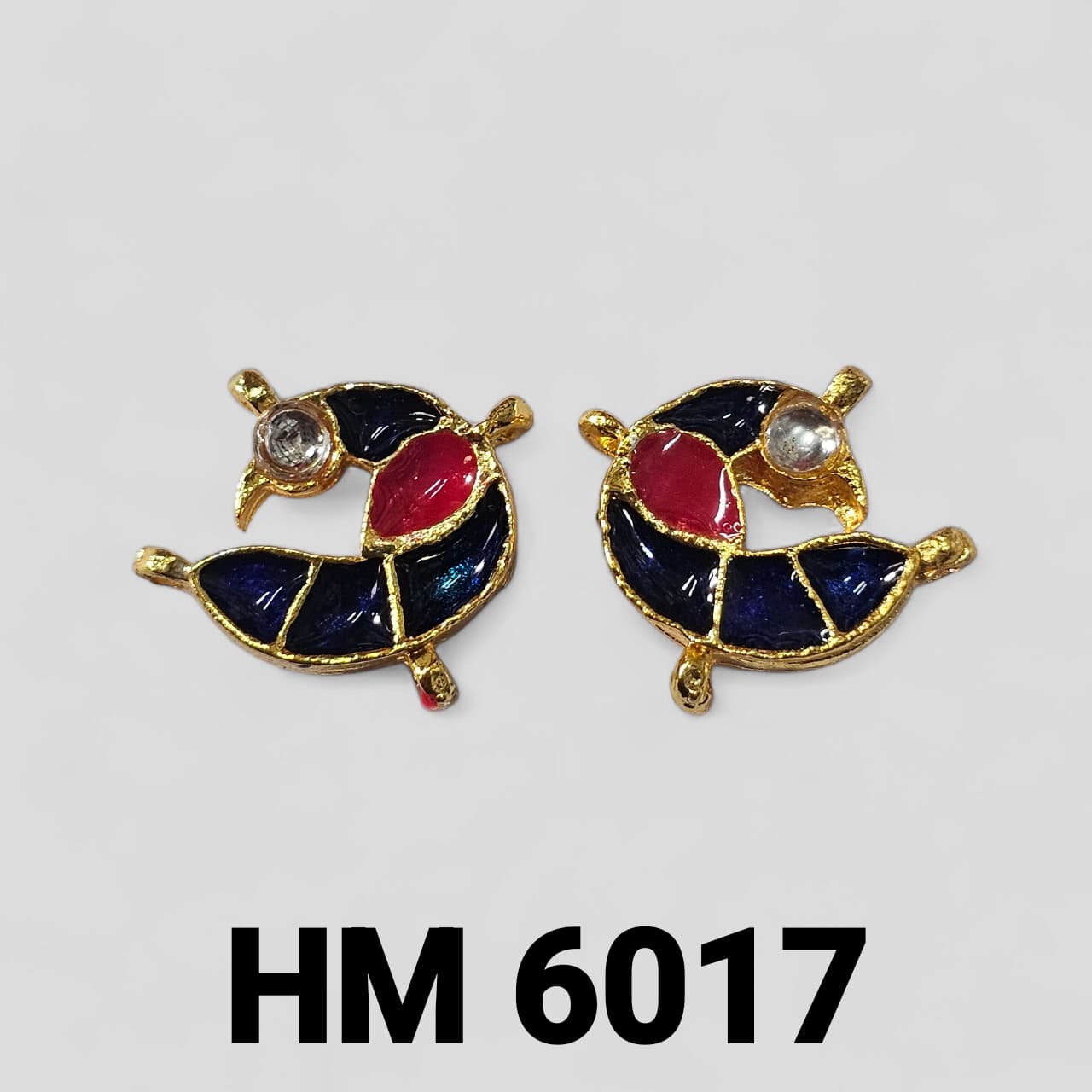 MEENAKAEI SWELLOW PENDANT 12 PCS [ 6 PAIRS ] HM 6017