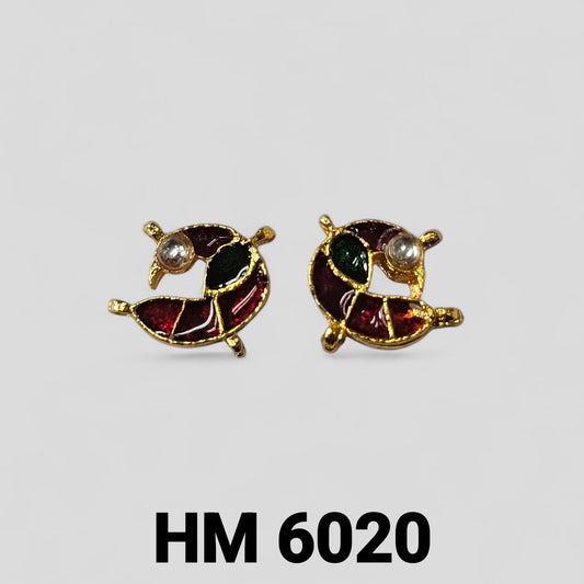 MEENAKAEI SWELLOW PENDANT 12 PCS [ 6 PAIRS ] HM 6020