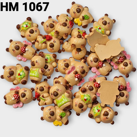 UV PLASTIC CHARMS RANDOM PATTERNS ( HM 1067 )