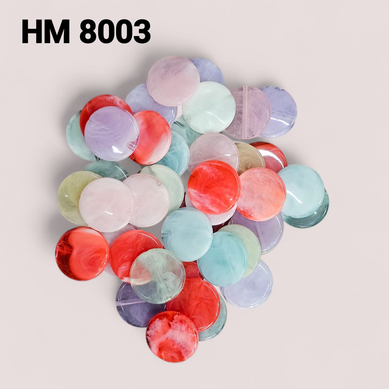 UV FANCY BEADS MIX COLORS HM 8003