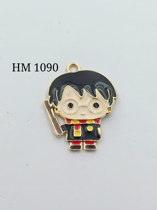 10 Pcs Gold Harry Potter Charm by Charm HM 1090