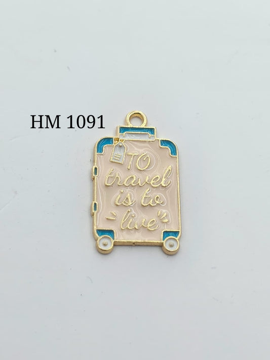 To Travel is to Live Enamel Pin – Wanderlust, Aesthetic HM 1091