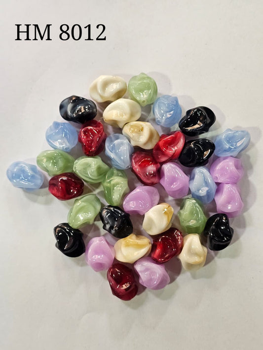 UV FANCY BEADS MIX COLORS 500gm HM 8012