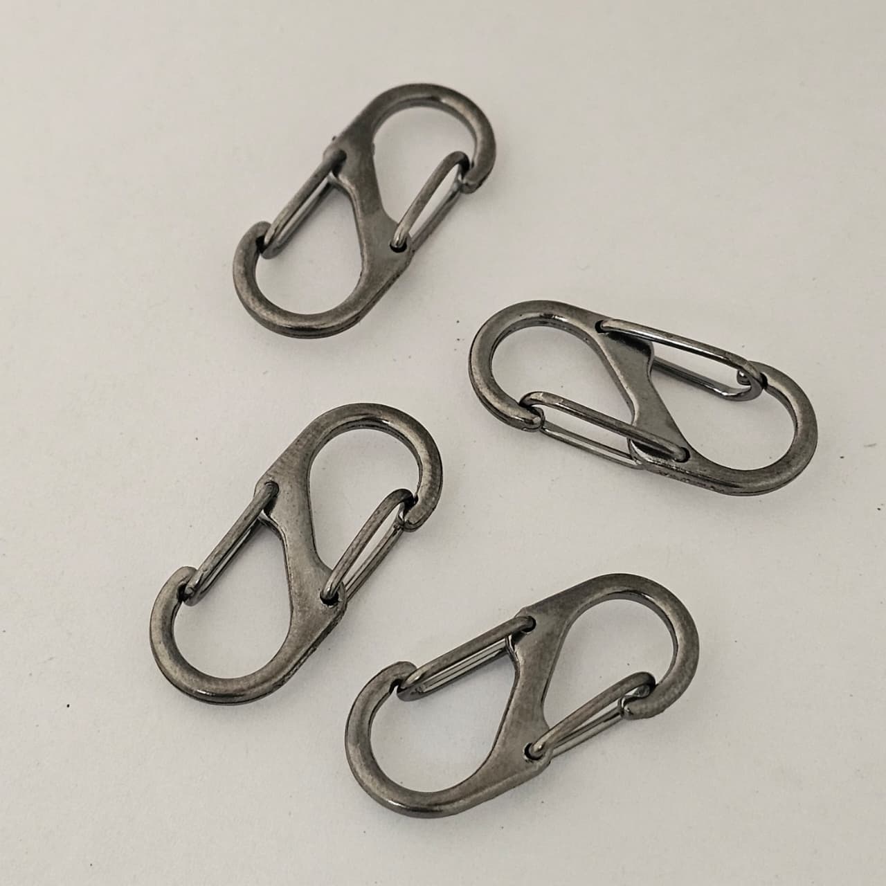 Heavy Quality Metal S Shape Hook Connector (Gunmetal Finish) 100 - PCS